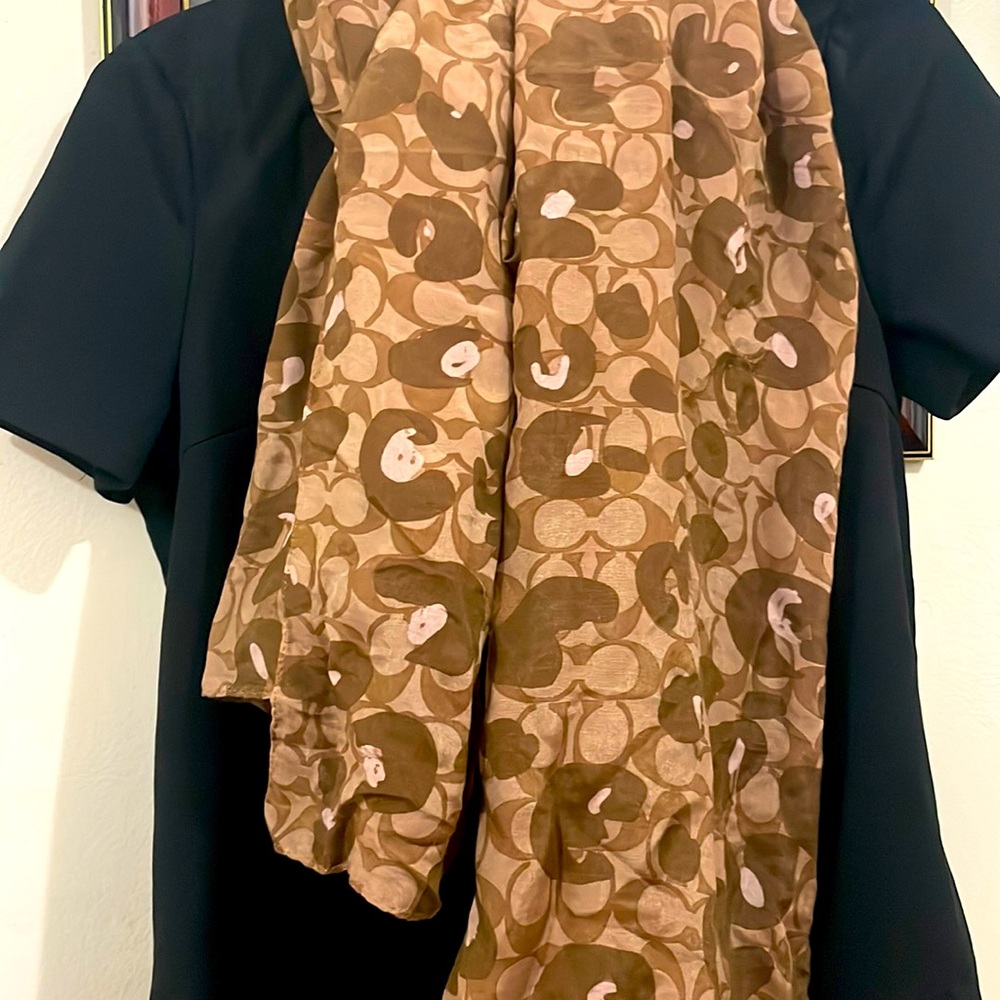 Coach Scarf NWOT